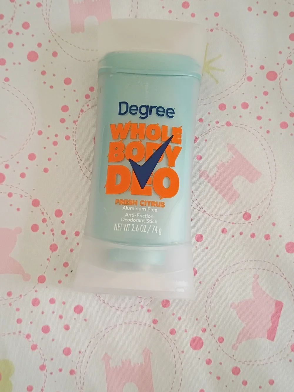 Whole Body Deo Fresh Citrus Anti-Friction Deodorant Stick - Light Blue